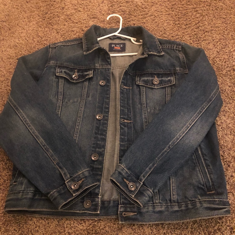 Children’s place denim jacket size 10-12